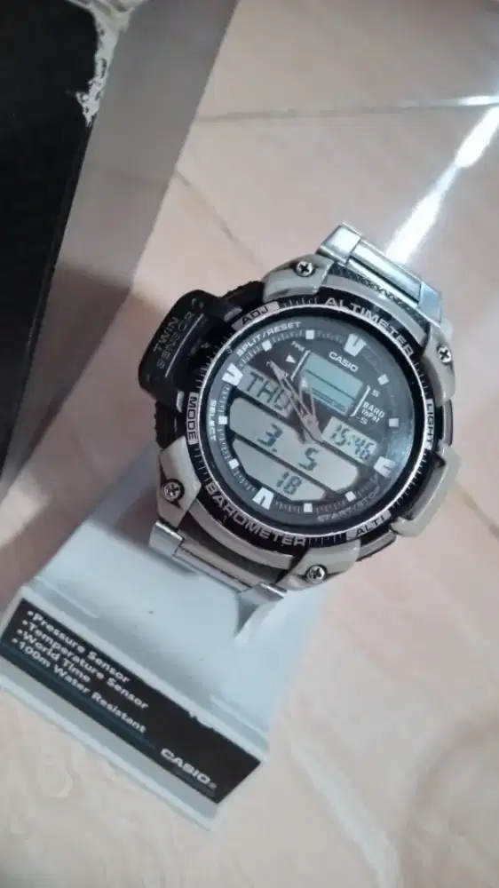 Casio twin sensor SGW-400H
