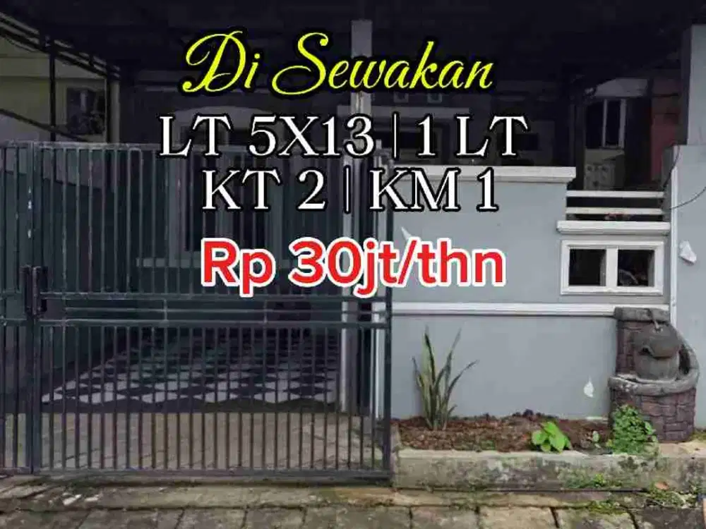 Wilson Disewakan rumah poris paradise uk 5x13