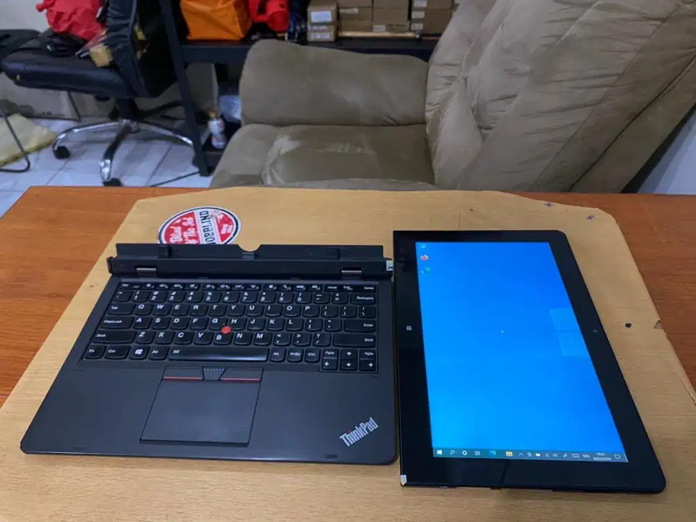 Laptop Lenovo ThinkPad Helix M5 Ram 8GB SSD 256GB Touchscreen Murah