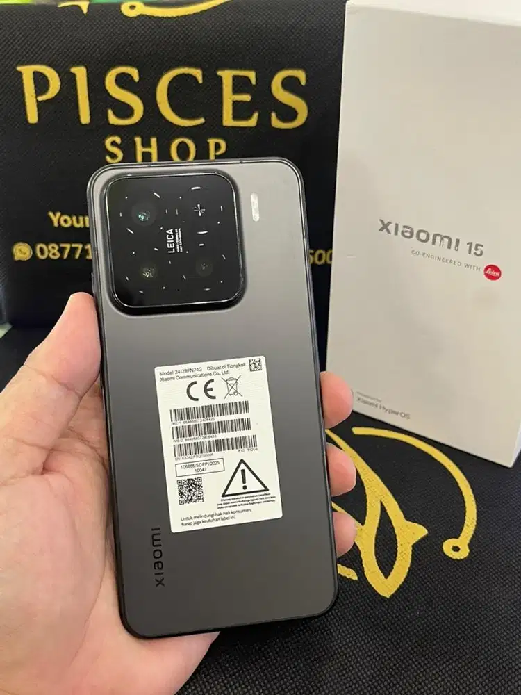XIAOMI 15 RAM 12/ 512 RESMI FULSET MULUS ISTIMEWA