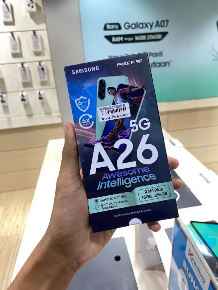 Samsung Galaxy A26 Garansi Resmi Atlantis Dahsyat