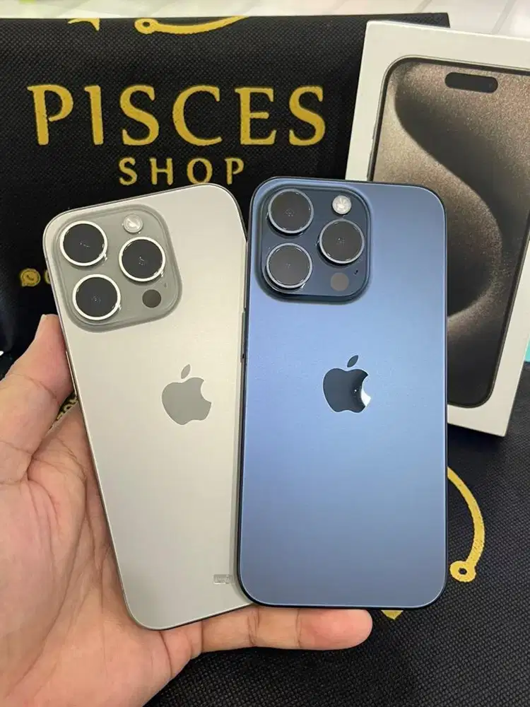 IPHONE 15 PRO 256/ 128 IBOX RESMI FULSET MULUS