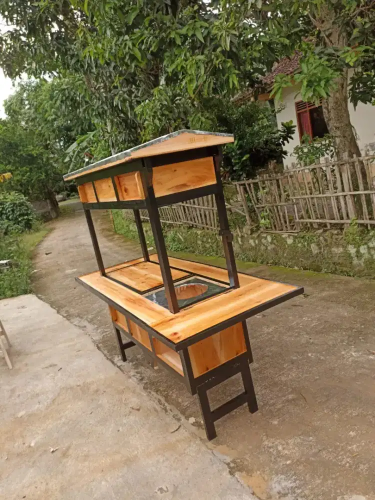 Jual Gerobak Angkringan,Bakso,Mie Ayam,Bubur,Roti BakardlL.