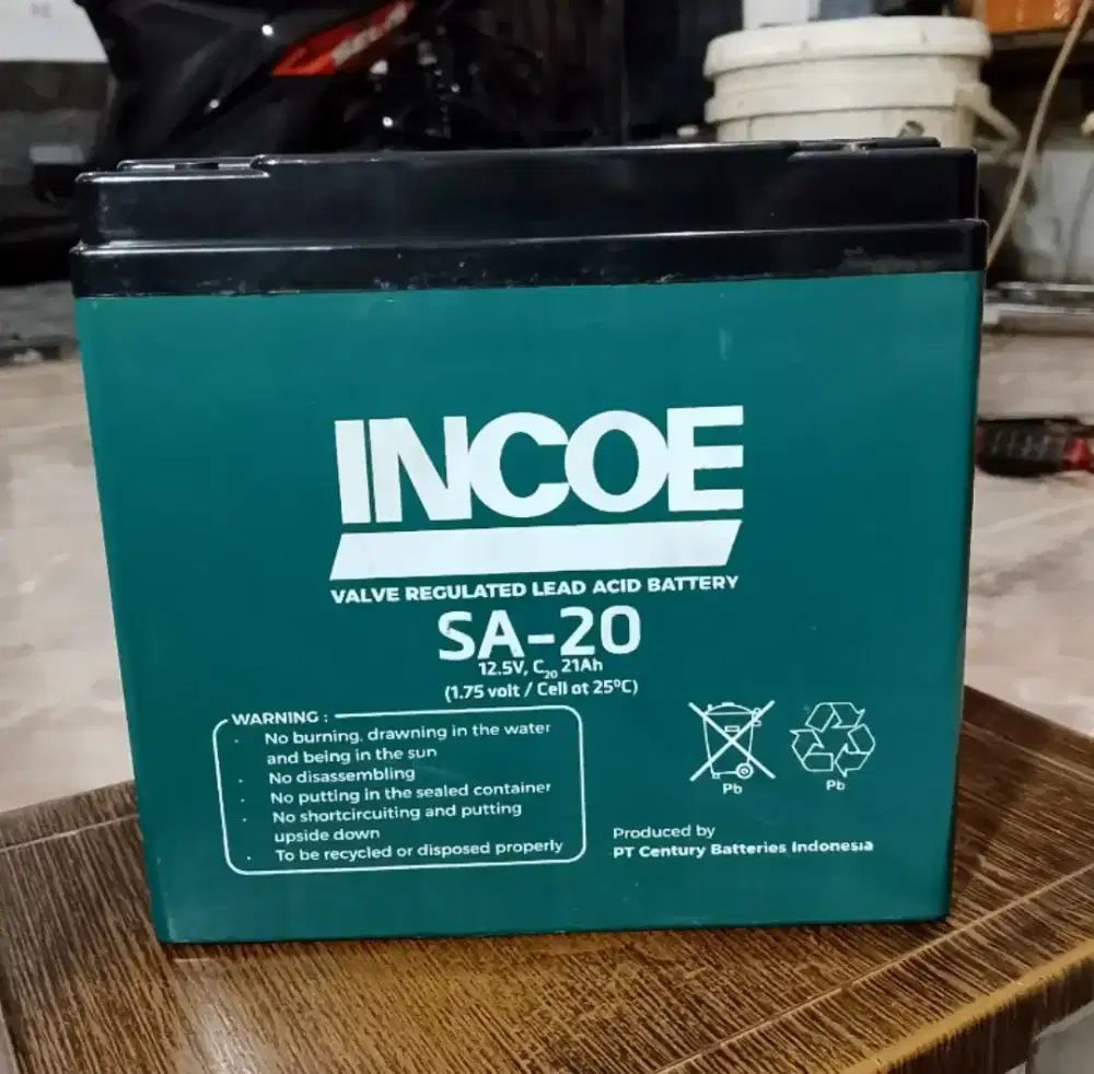 Aki motor listrik 12v-20ah