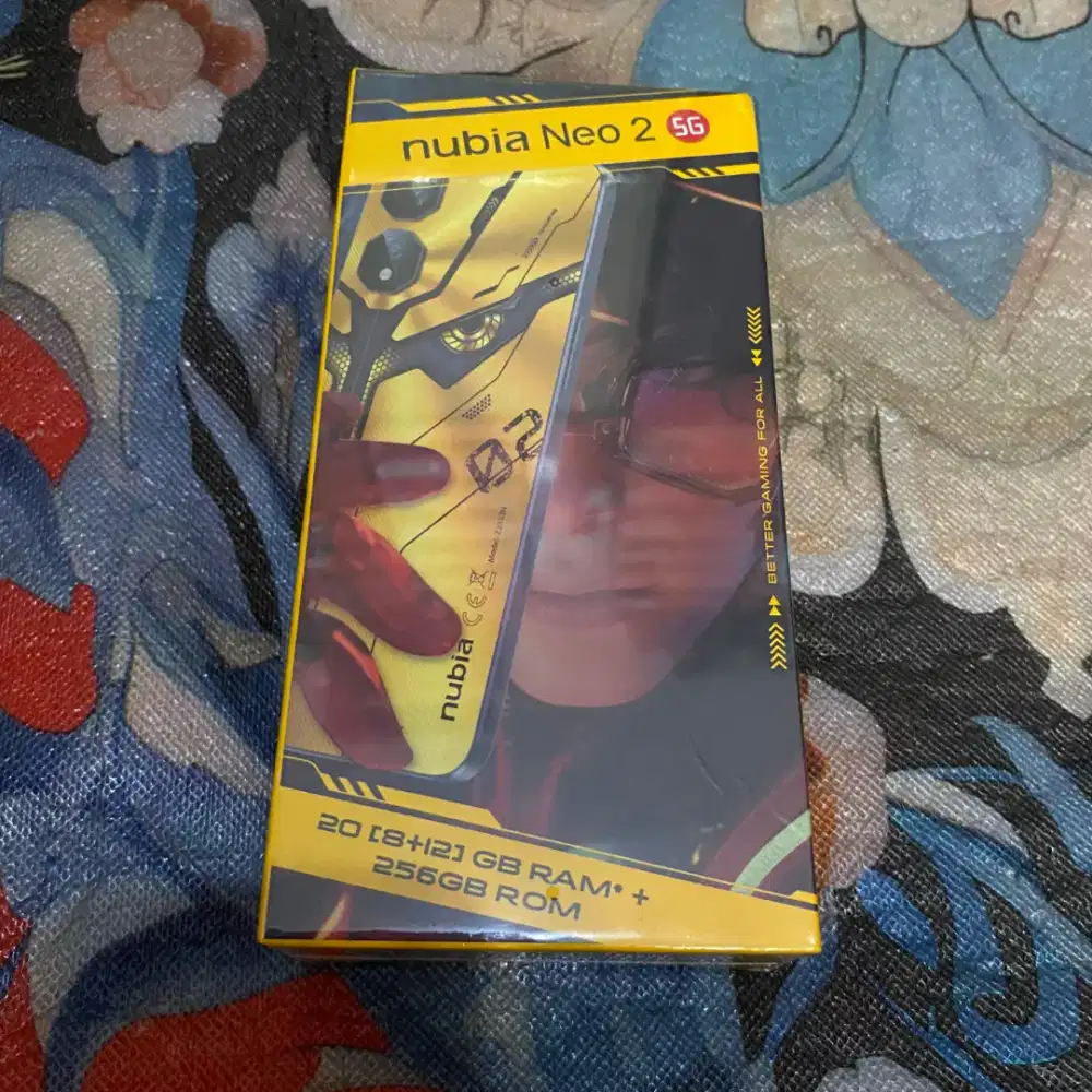 ZTE Nubia Neo 2 5G RAM 8+12GB Internal 256GB UFS 3.1 Gaming Baru Segel
