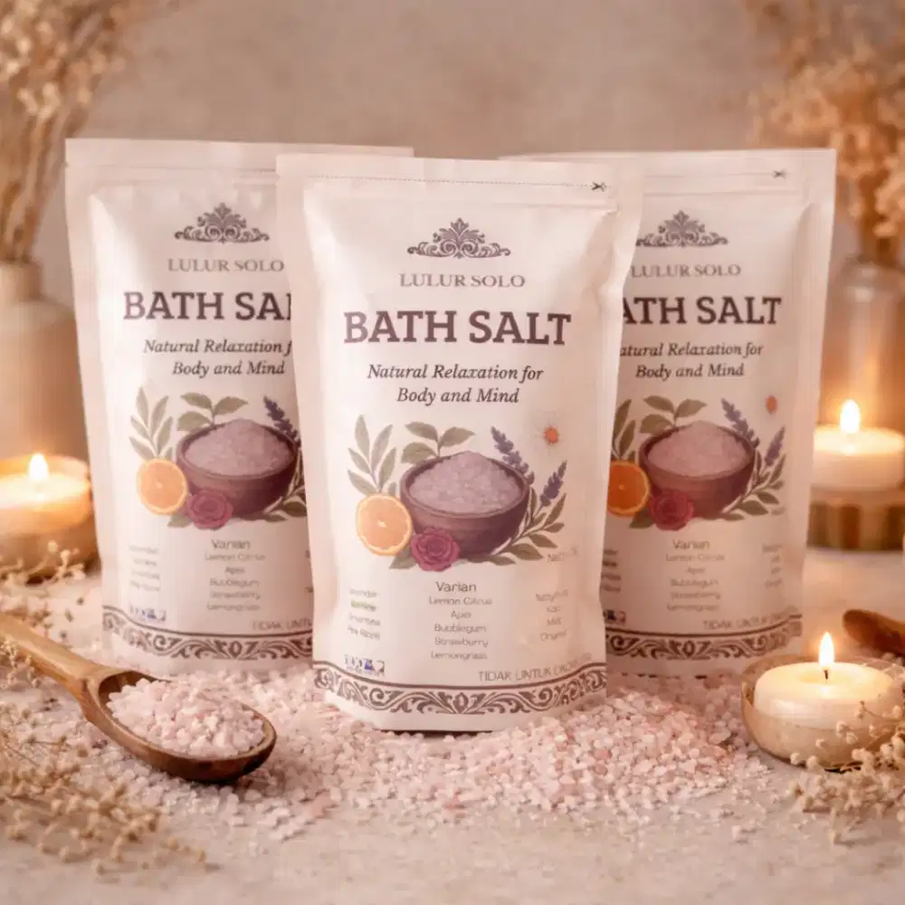 Garam Mandi Bath Salt Aromaterapi Garam Rukiyah