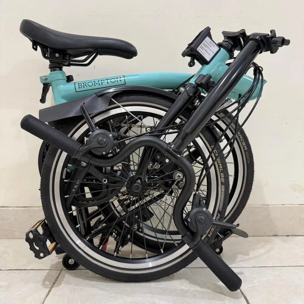 BROMPTON M6L TURKISH GREEN BLACK EDITION 2020 - LIKE NEW