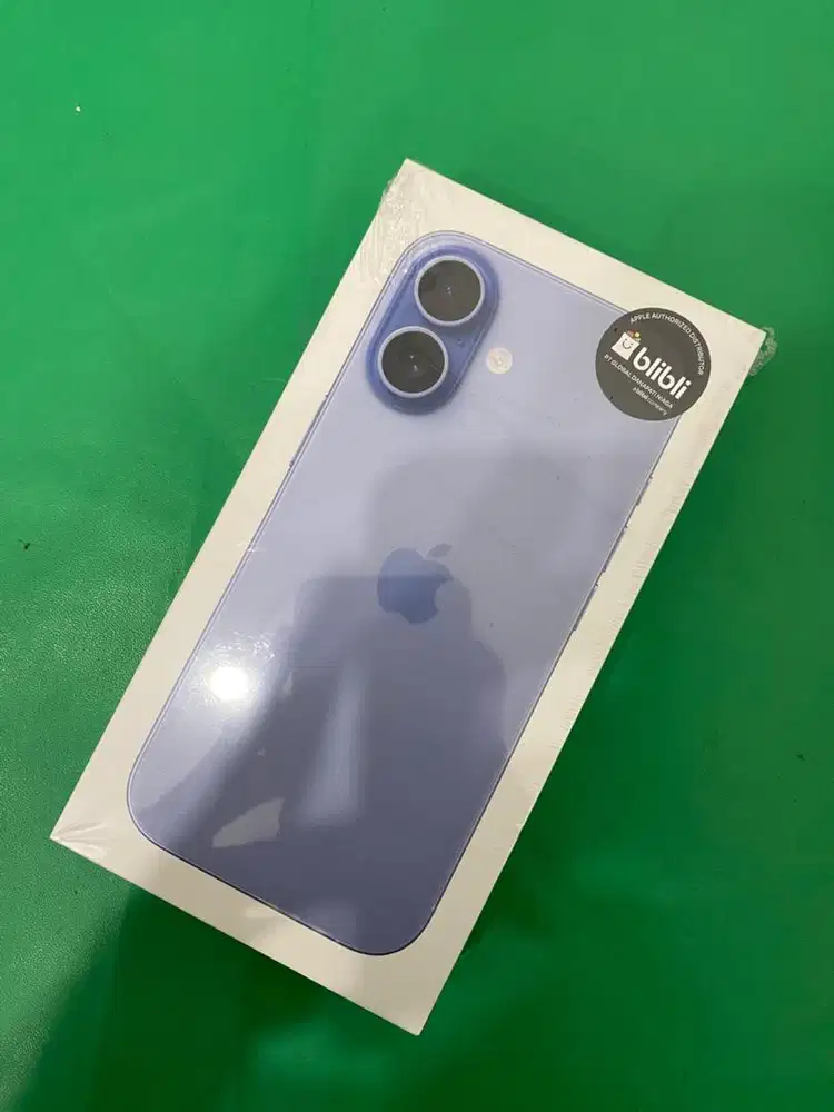 Iphone 17 256gb mist blue new resmi