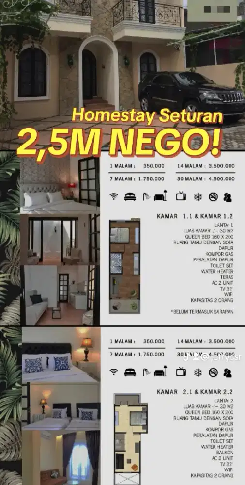 Turun Harga! Homestay di Seturan Yogyakarta