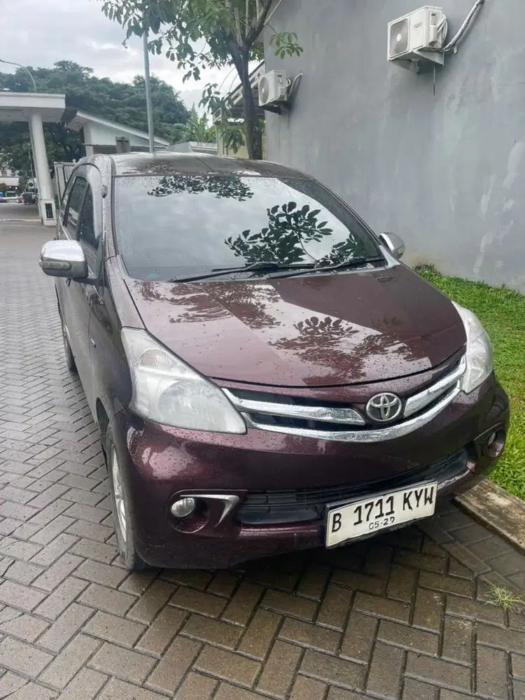 Avanza g 2012 manual