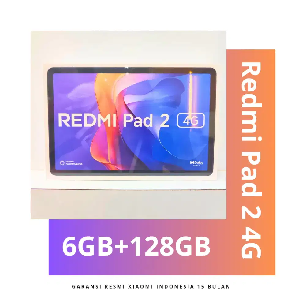 Redmi Pad 2 4G 128GB Garansi Resmi Indonesia