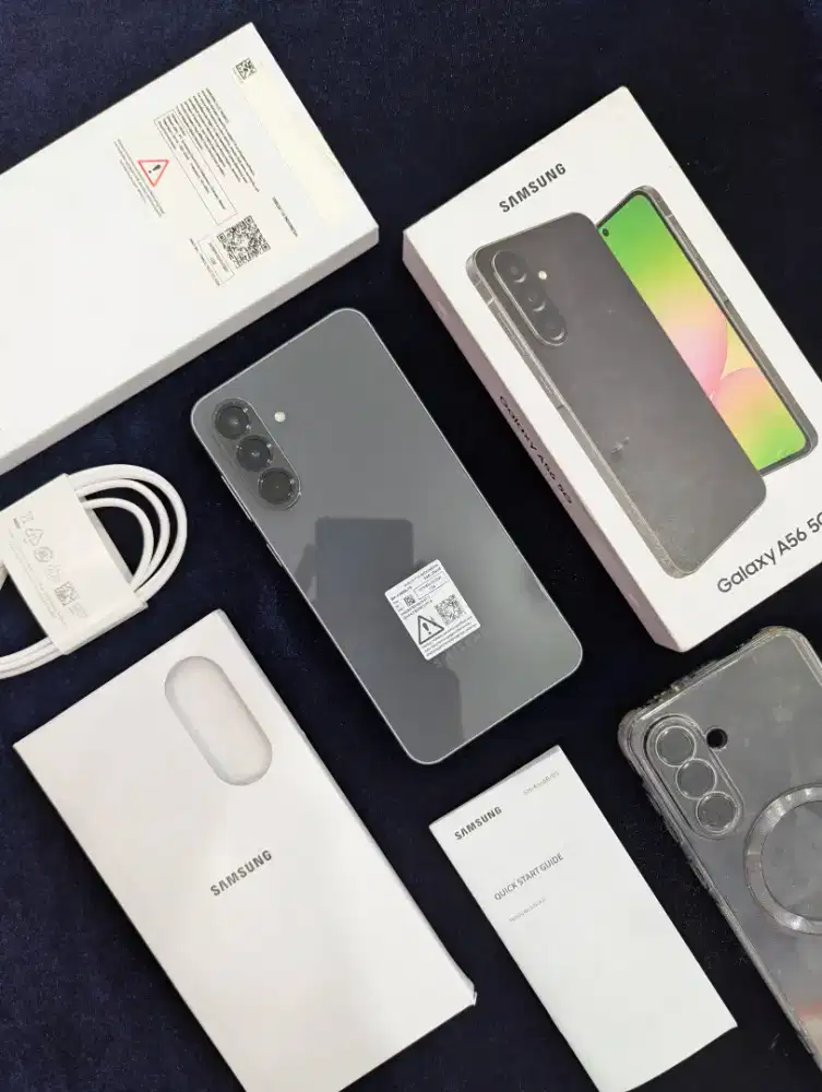 Samsung A56 5G 8/256 Fulset mulus Pemakaian Singkat Garansi on