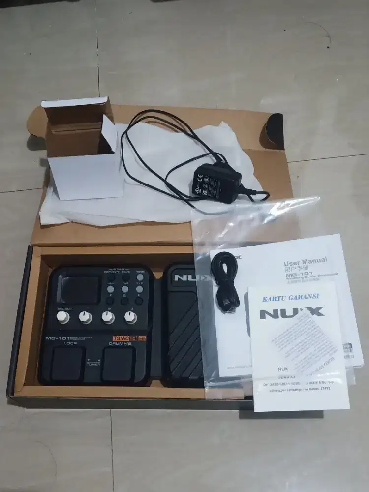 Efek nux mg 101 fullset like new