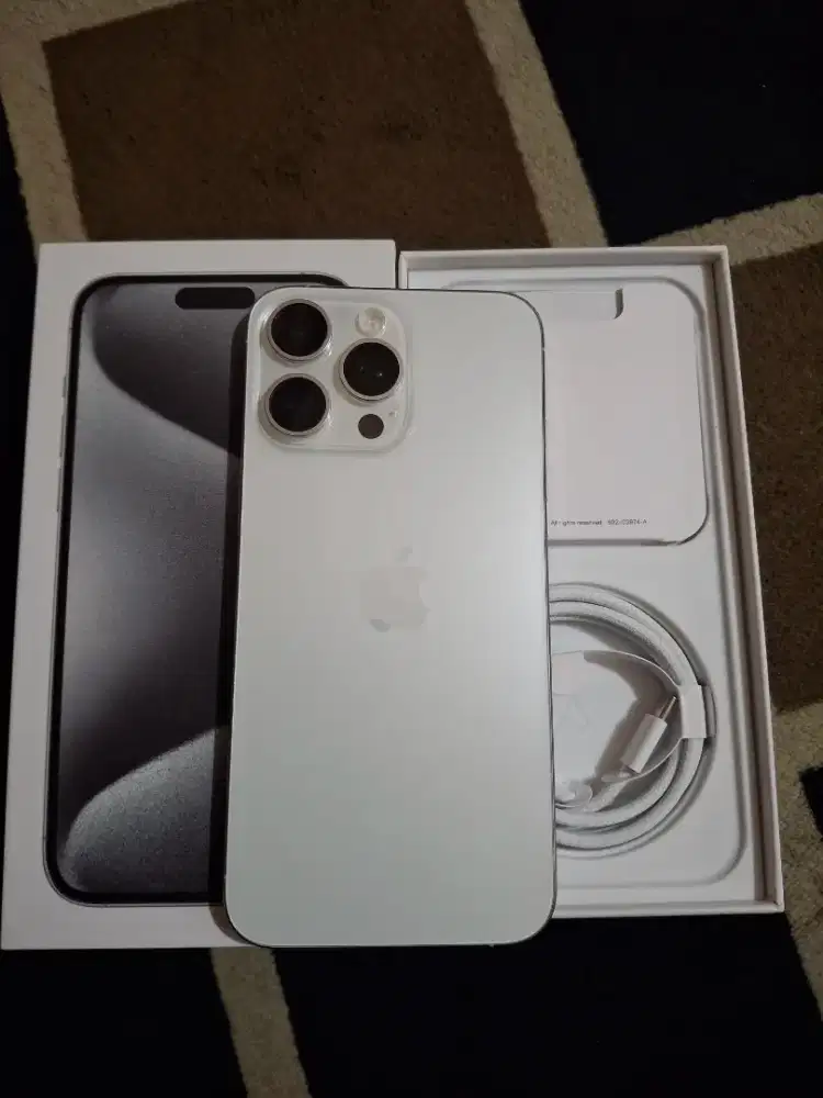 IPHONE 15 PRO MAX 256GB WHITE TITANIUM INTER ALL OPERATOR