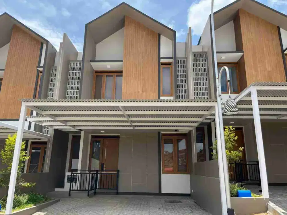 Rumah Baru Nuansa Bali 2 Lantai di Komplek One Gate System Padasuka Bandung Harga Mulai 800 Jutaan