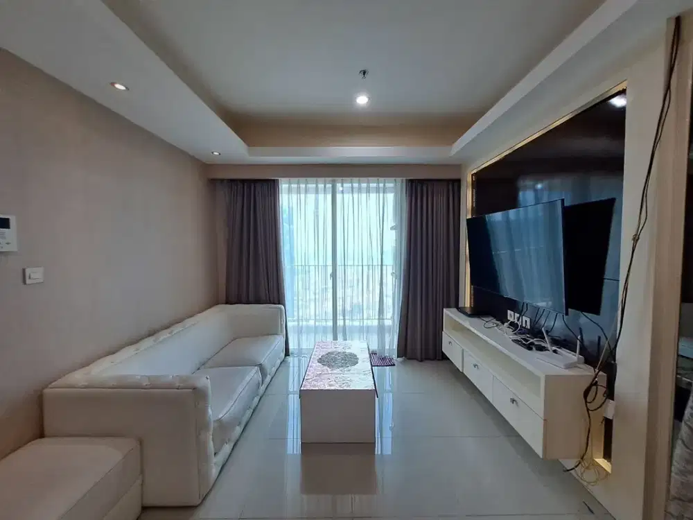 Disewakan Cepat Apartemen Casa Grande 2 Bedrooms 76 M2 New Furnish Jakarta Selatan