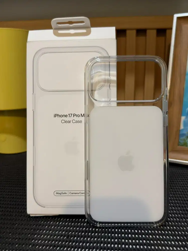Jual clear case iPhone 17 Pro Max original Apple