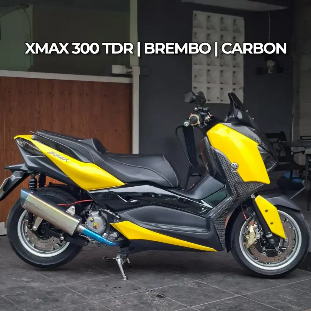 XMAX 300 MODIF BREMBO BISA TT