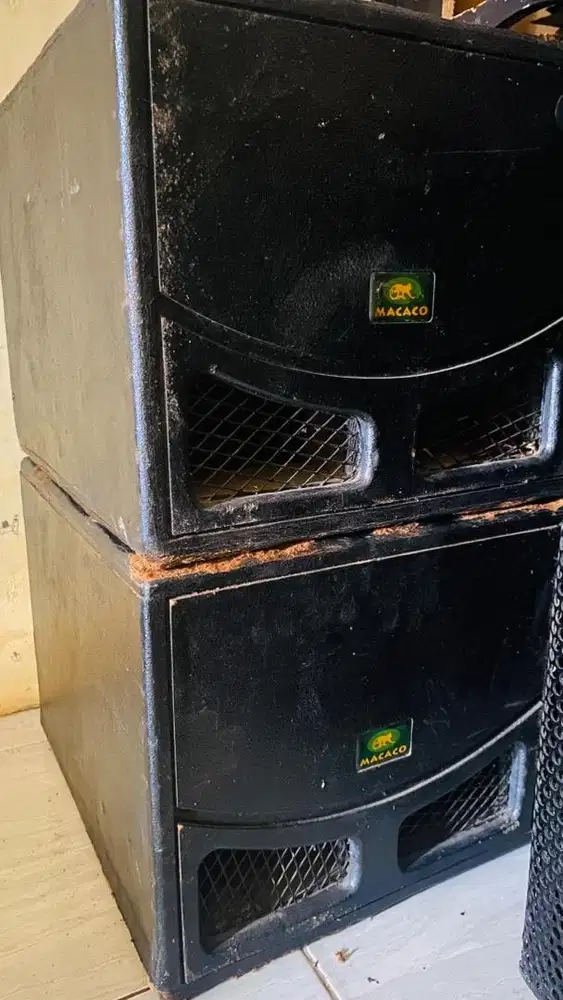 Speker subwofer 12in ori macaco usa