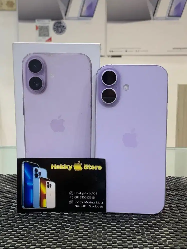 Iphone 17/256gb Lavender garansi ibox november 2026 bh 99%