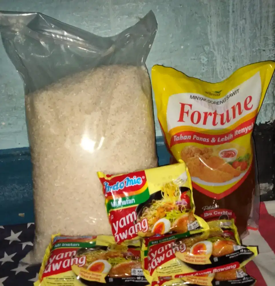 Dijual Paket Sembako / Satuan ( Beras , Minyak Goreng , Mie Instant )