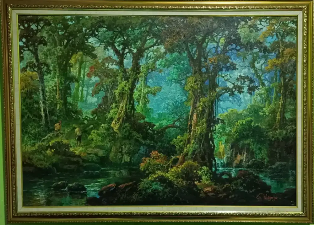 LUKISAN ER WIDJOJO 2002 LANGKA!