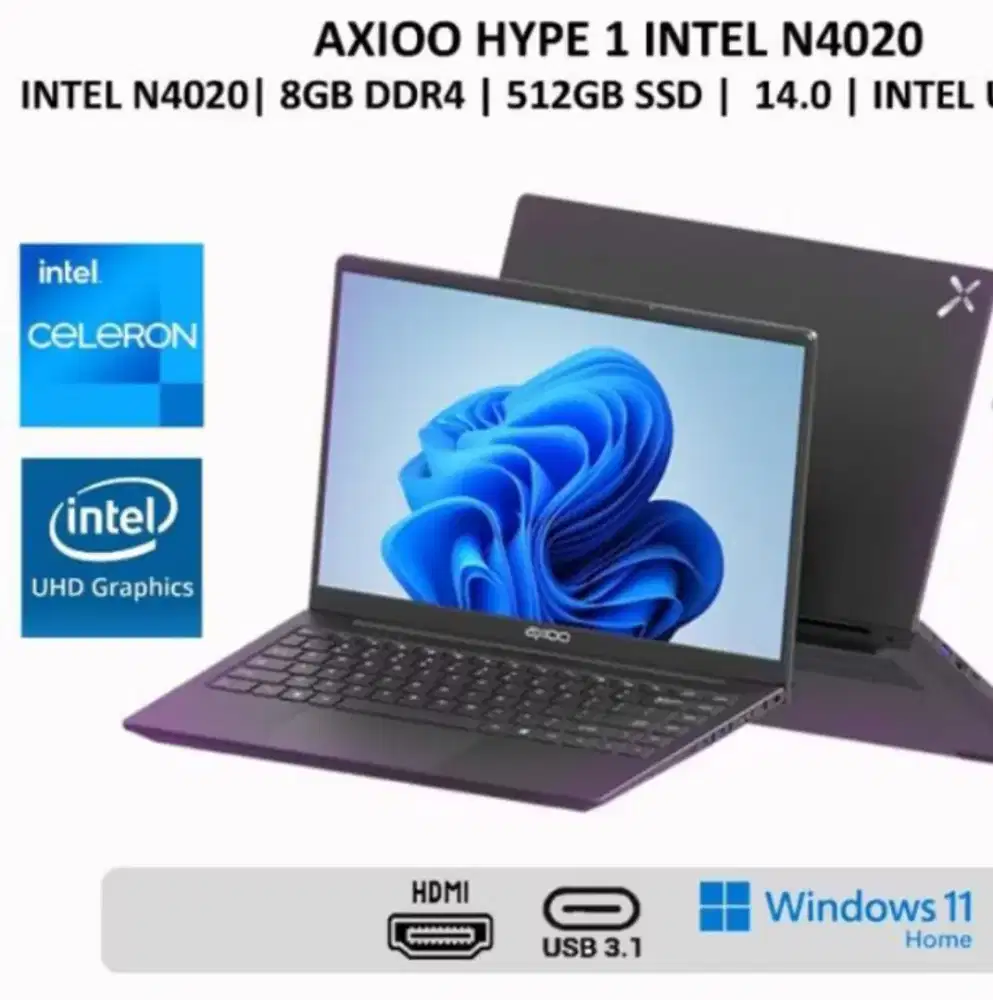 Laptop Axio 1 8/256GB