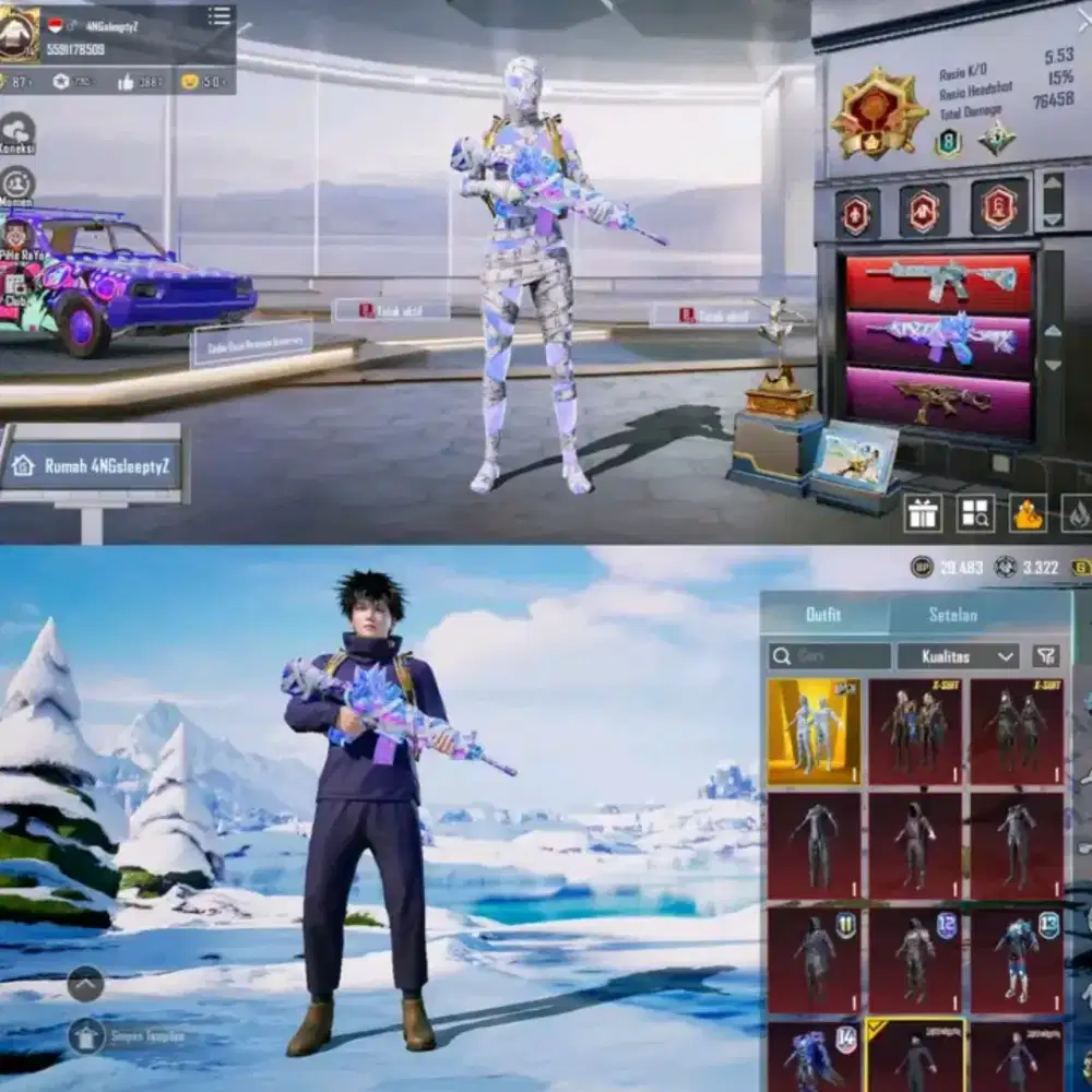 JUAL BELI AKUN PUBG MOBILEE