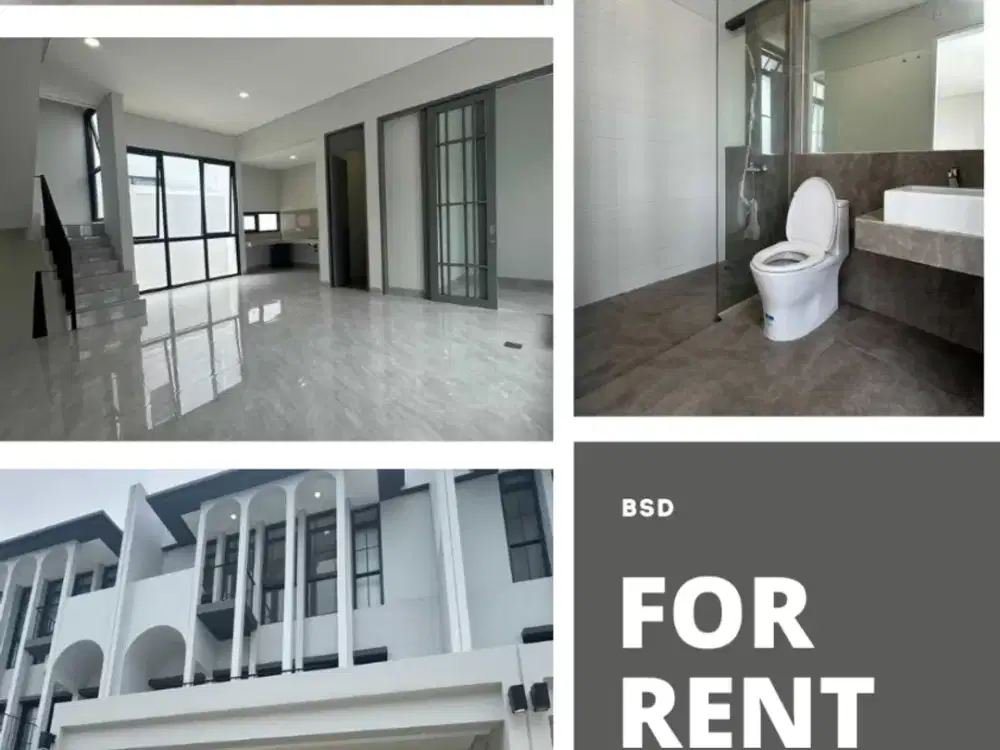 DISEWA‼️Rumah BARU di Aether Greenwich Park bsd