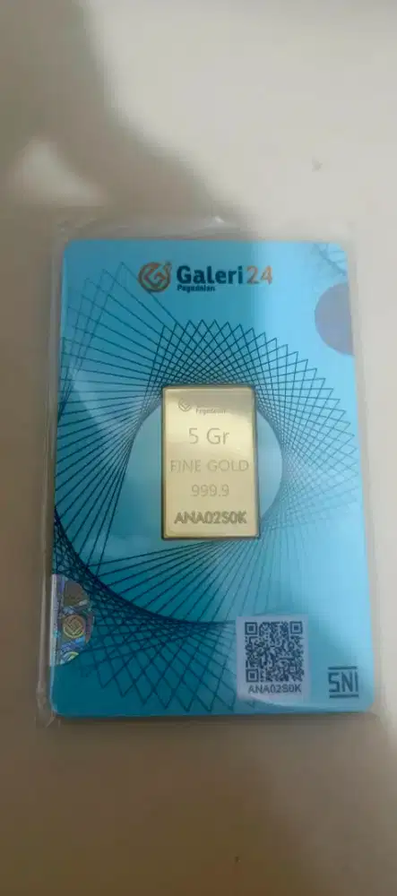 Emas murni 5 gr (Fine GOLD 999)