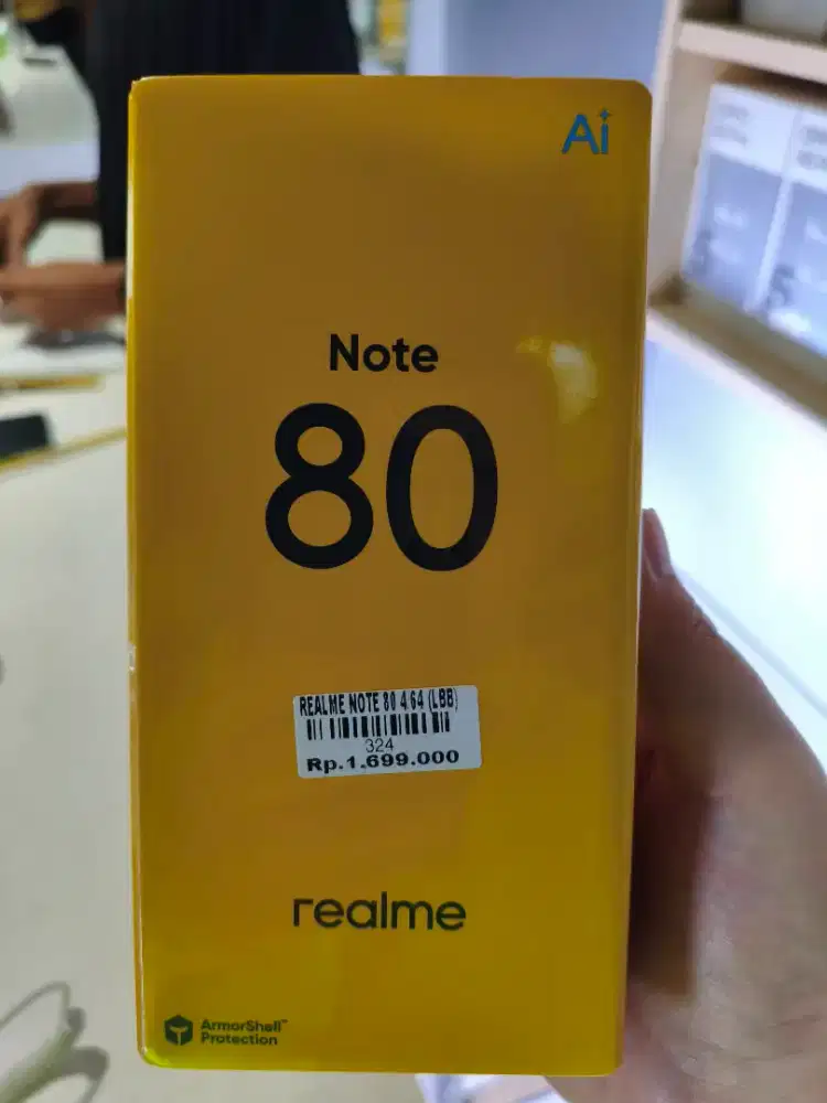 Realme note 80 ready stok di toko Atlantis