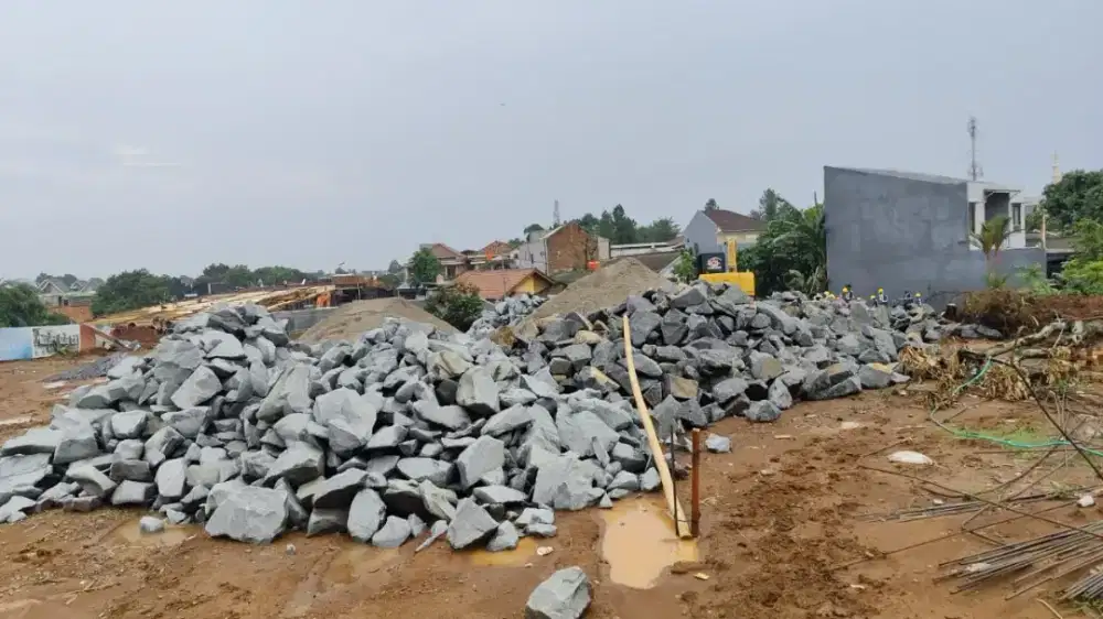 ABU BATU BASECOURSE SIRDAM LIMESTONE BATU SPLIT PASIR CILEGON