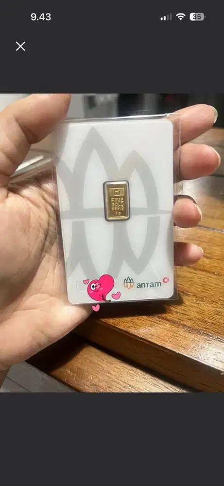 Logam Mulia Antam 1 gr