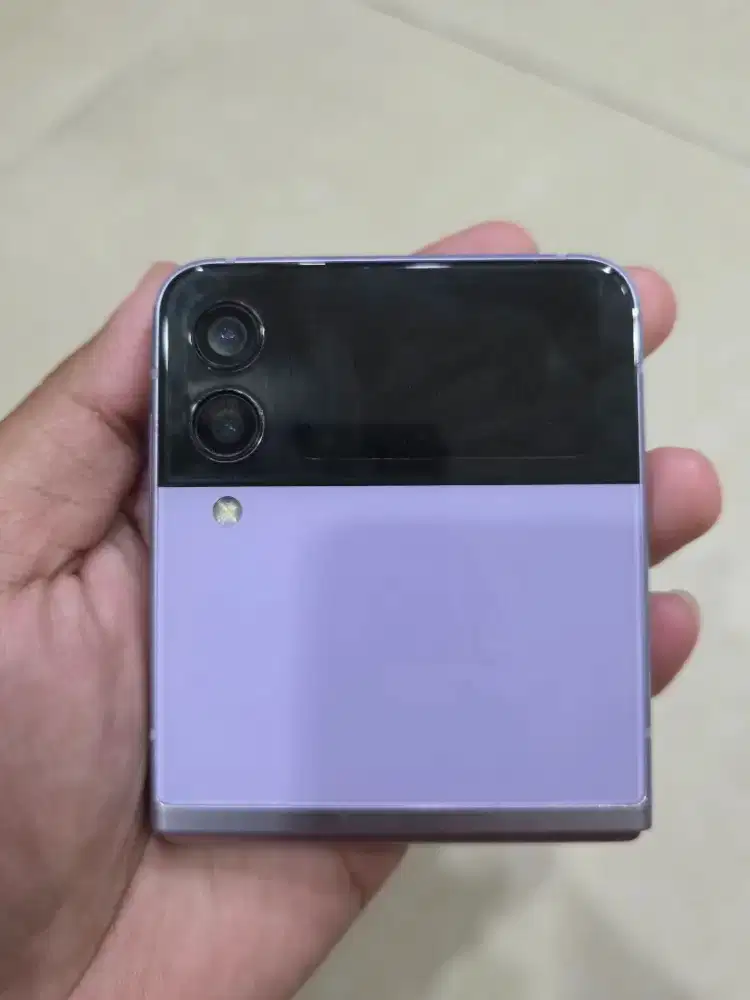 Samsung Z Flip 3 Lavender 8/128 Bekas, Fullset, SEIN