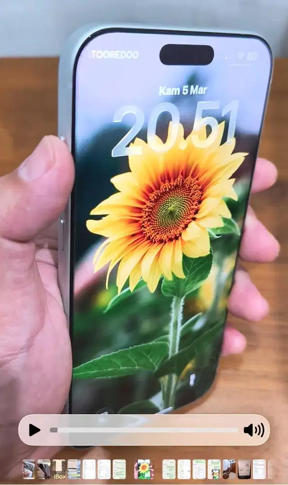 iPhone 17 Pro Max Silver – Like New, Garansi, Fullset