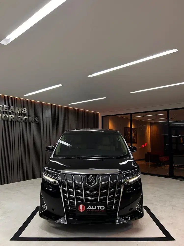 Toyota Alphard 2.5 G ATPM 2020 Hitam Km27rb Nik 2019 D1153AIC