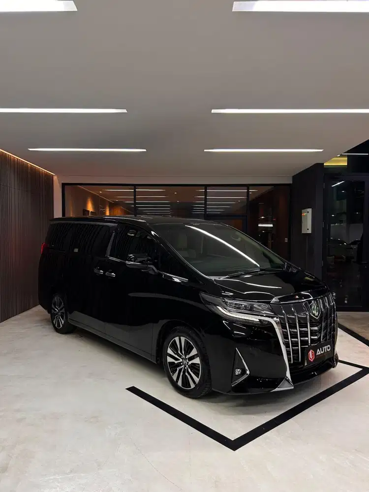 Toyota Alphard 2.5 G ATPM 2020 Hitam Km27rb Nik 2019 D1153AIC