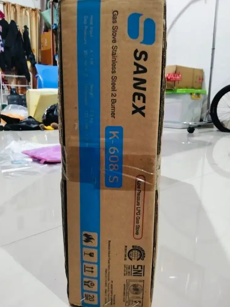 Baru kompor gas SANEX tipe K 608-S