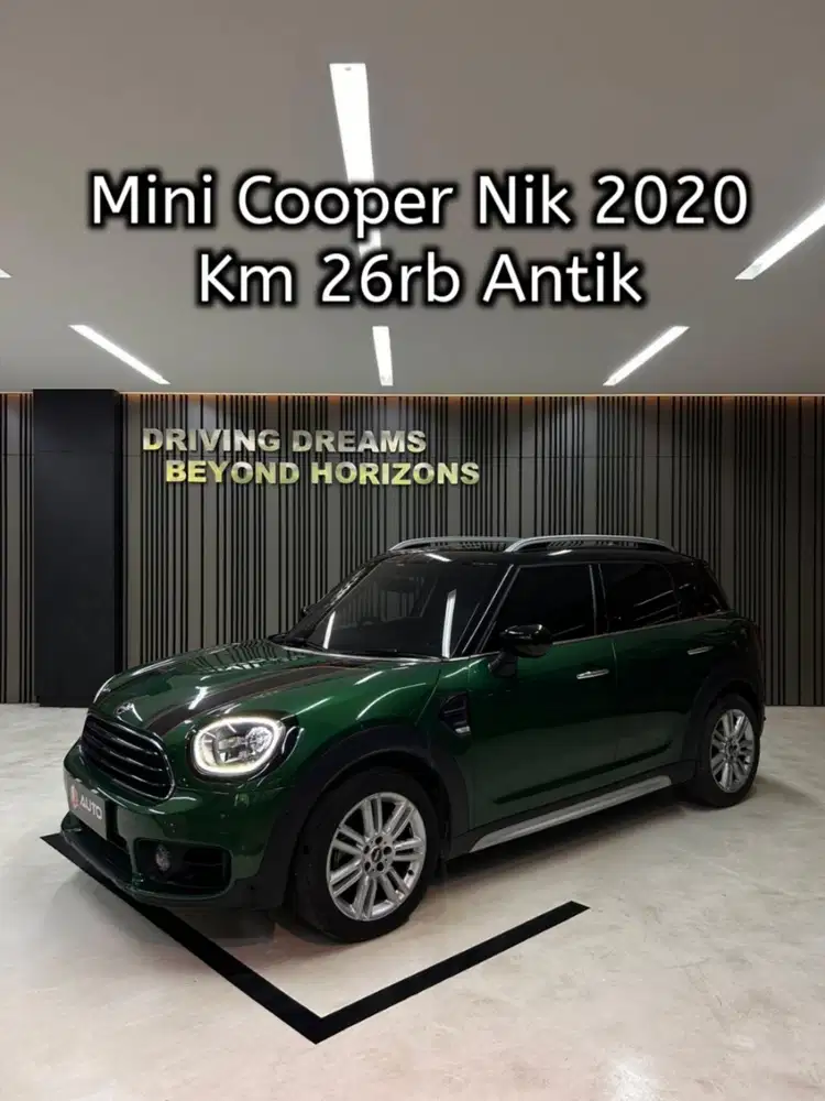 Mini Cooper Countryman 1.5 AT 2021 Hijau Km26rb B1627DFH Nik 2020