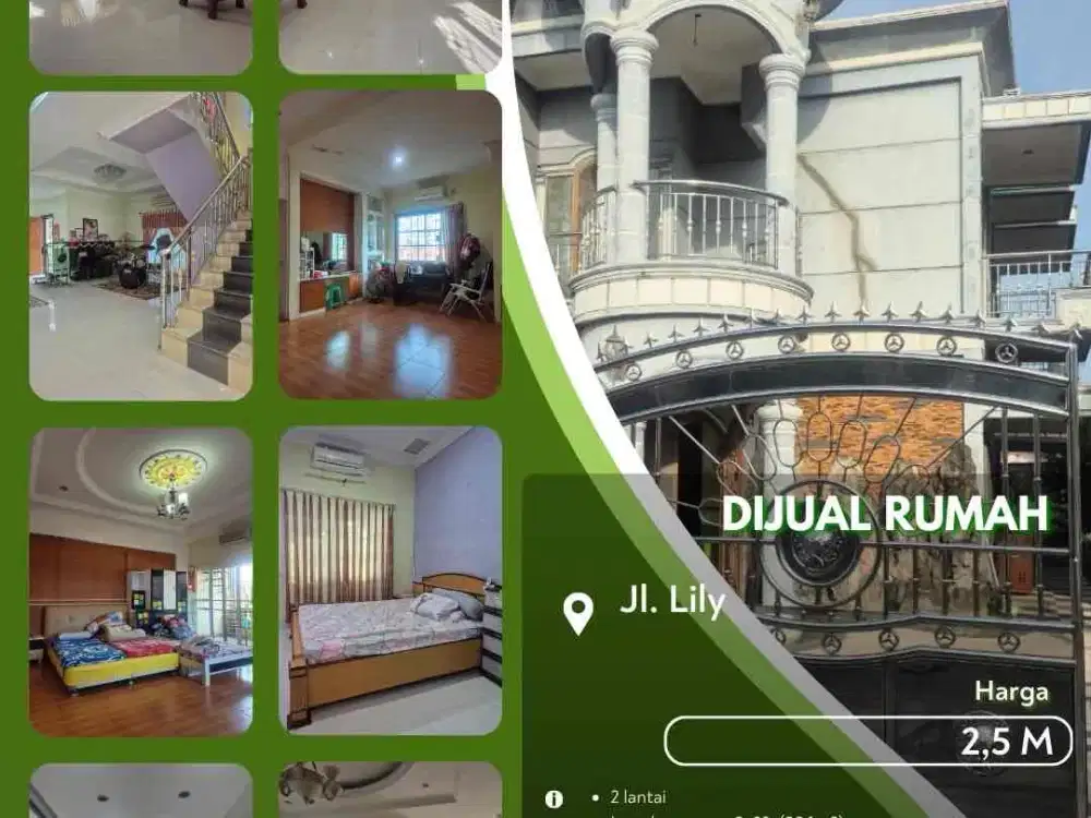 Dijual Rumah Mewah Tengah Kota Pekanbaru Siap Huni!