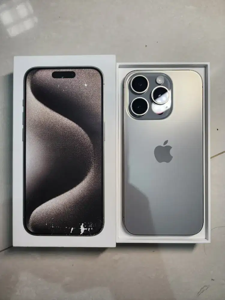 iPhone 15 Pro 128 GB Natural Titanium IMEI 100% Registered