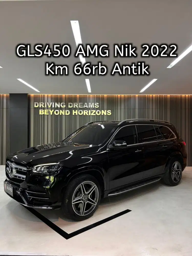 Mercedes Benz GLS 450 GLS450 AMG 2022 Hitam Mercy B1968D mdl 2021