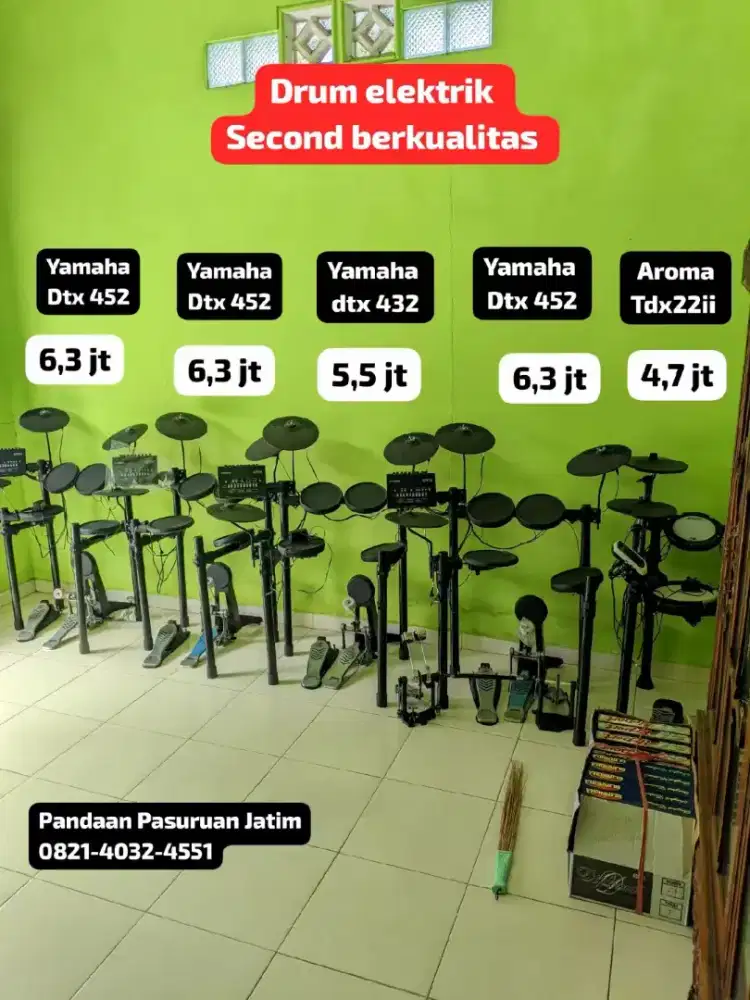 Drum elektrik second berkualitas