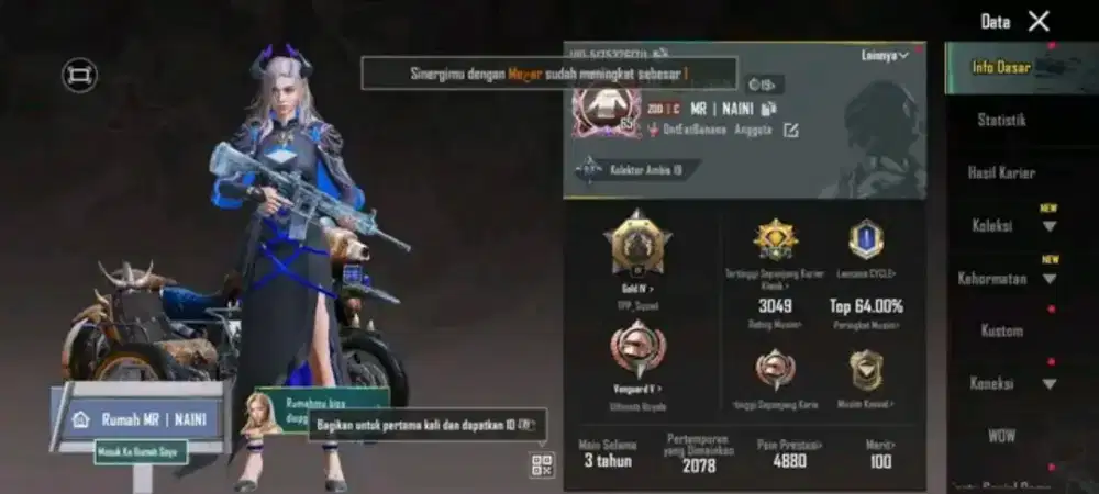 JUAL BELI AKUN PUBG MOBILEE