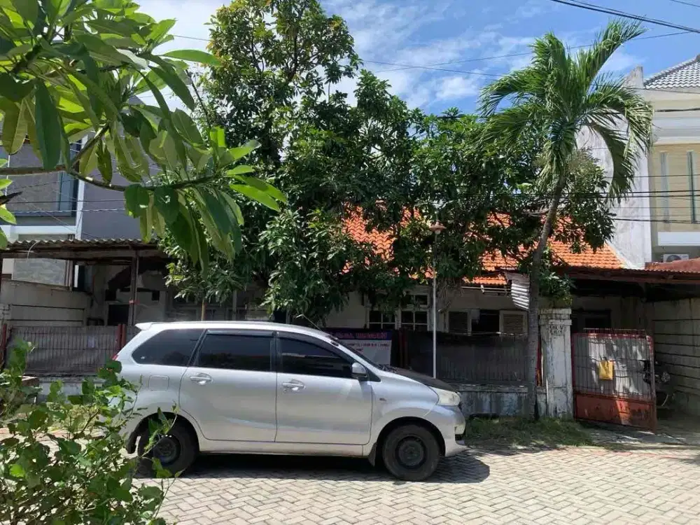 Jual tanah bonus rumah lama-ex usaha jalan medokan asri