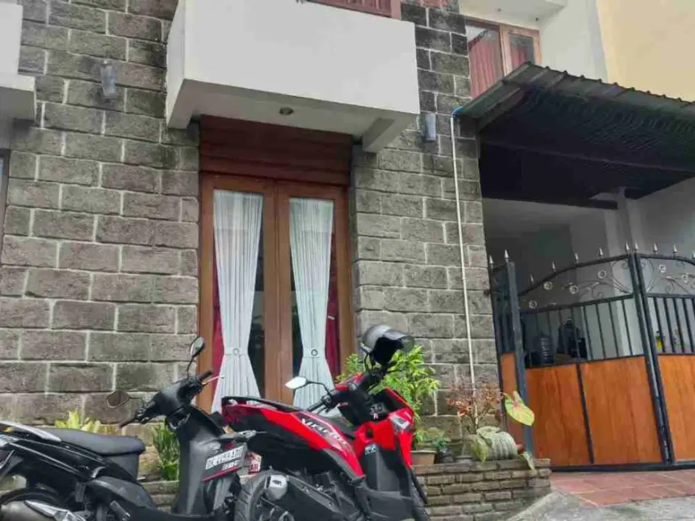 Jual Rumah 2lt Minimalis area Perumahan One gate System di Jl Nusa indah Denpasar Timur