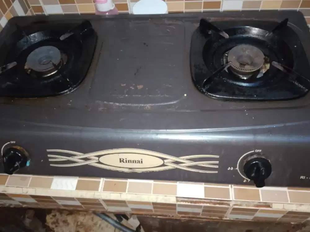 Kompor Rinai 2 tungku komplit