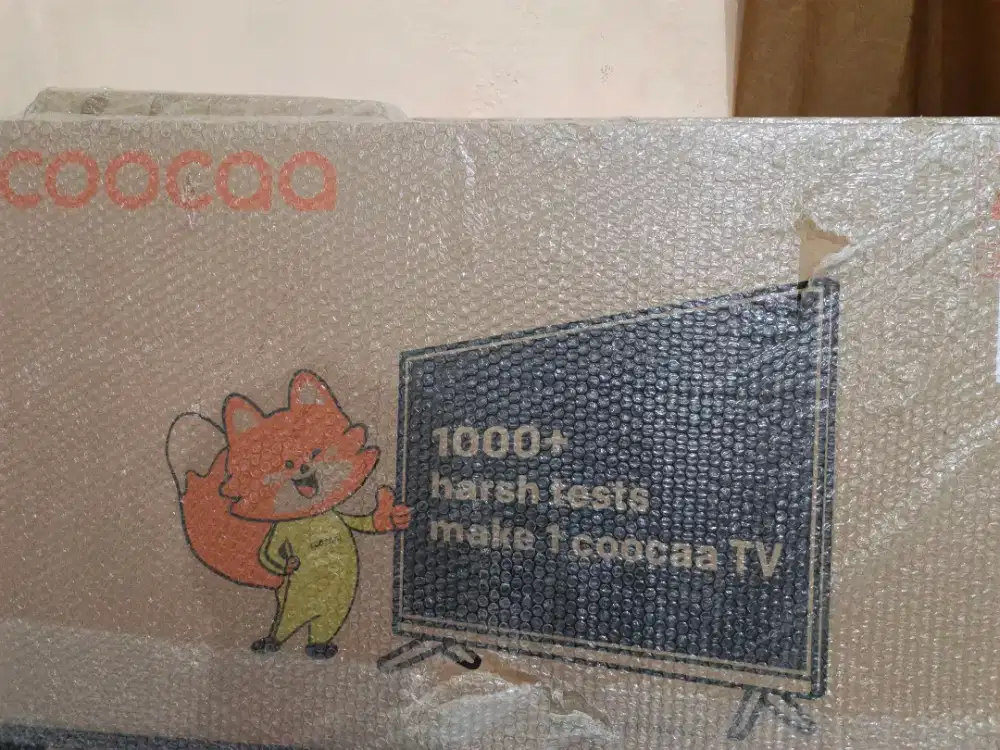 Bismillah jual tv coocaa 43inc kondisi new