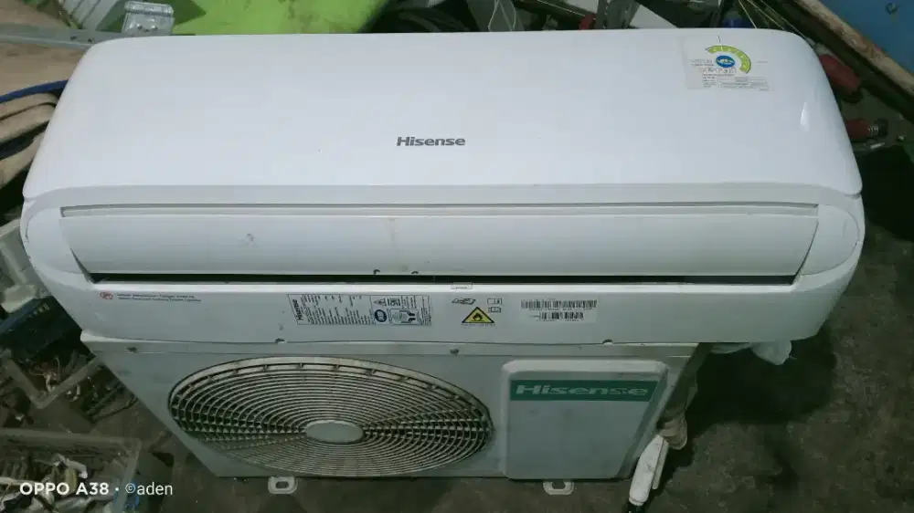 AC 1/2pk hisense belum lama pakai