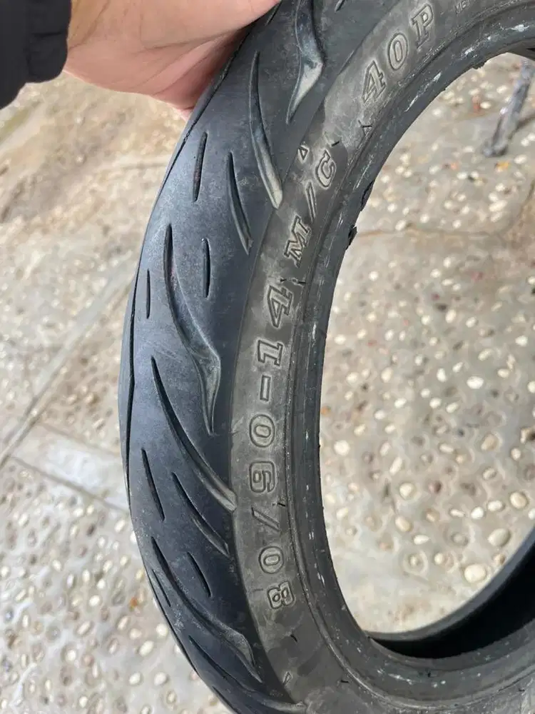 Ban TUBLESS Eco trax 80/90 ban depan beat